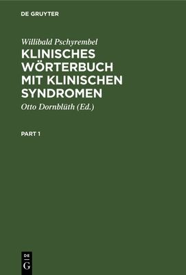 Cover for Klinisches Wörterbuch Mit Klinischen Syndromen