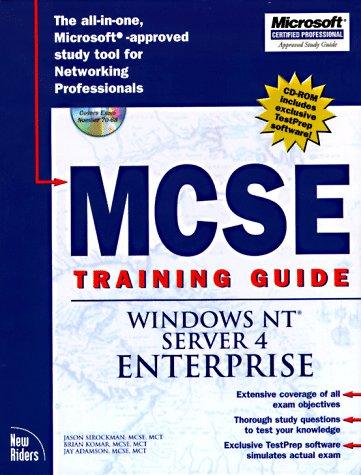 Cover for McSe Training Guide