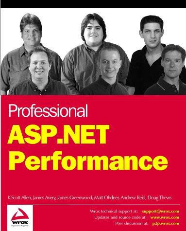 Cover for Professional ASP.NET Performance