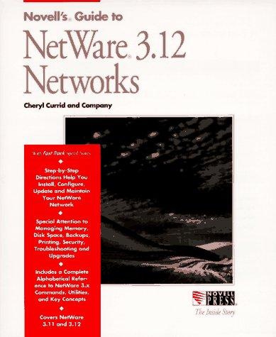 Cover for Novell's guide to NetWare 3.12 networks