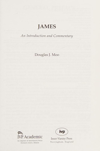 Cover for James