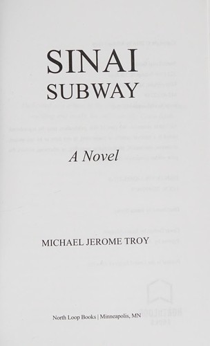 Cover for Sinai Subway