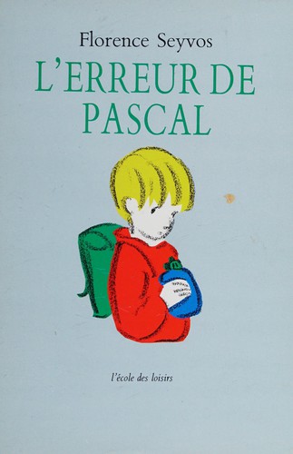 Cover for L'erreur de Pascal