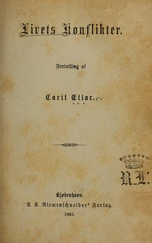 Cover for Livets Konflikter