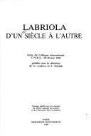 Cover for Labriola, d'un siecle a l'autre