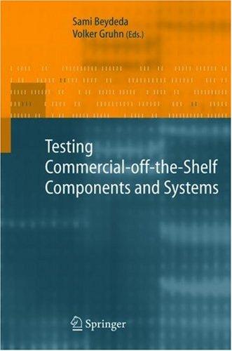 Cover for Testing Commercial-off-the-Shelf Components and Systems