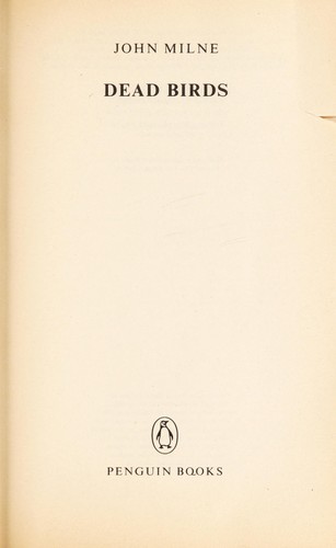 Cover for Dead birds.