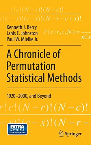 Cover for A Chronicle of Permutation Statistical Methods