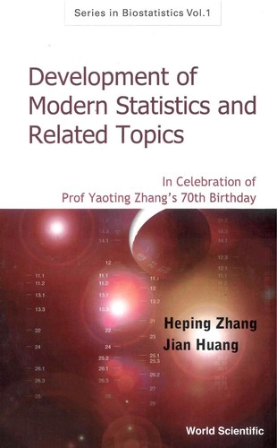 Cover for Development of modern statistics and related topics