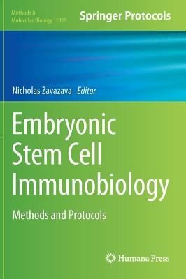Cover for Embryonic Stem Cell Immunobiology Methods And Protocols
