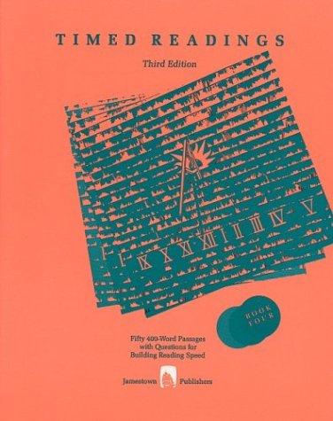 Cover for Timed Readings