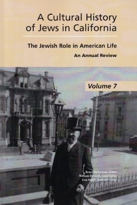 Cover for A Cultural History Of Jews In California