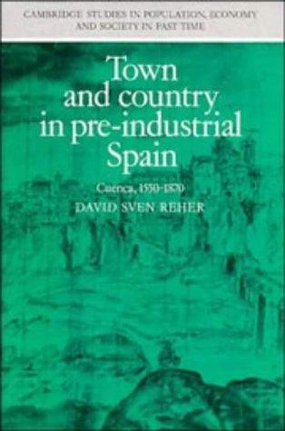 Cover for Town and country in pre-industrial Spain