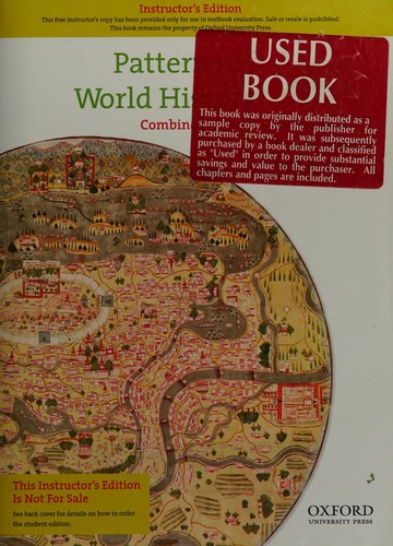 Cover for Patterns of world history
