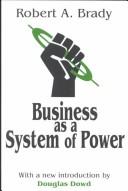 Cover for Business as a system of power