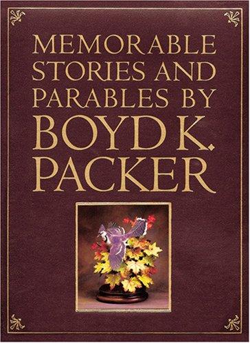 Cover for Memorable stories and parables