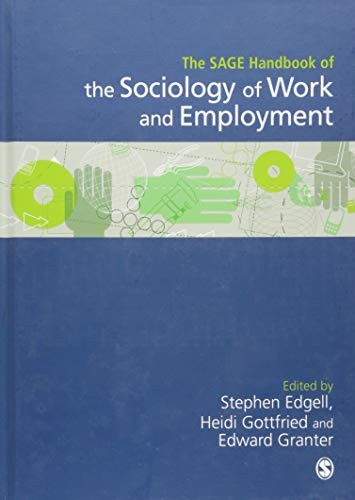 Cover for Sage Handbook of Sociology of Work and Employment