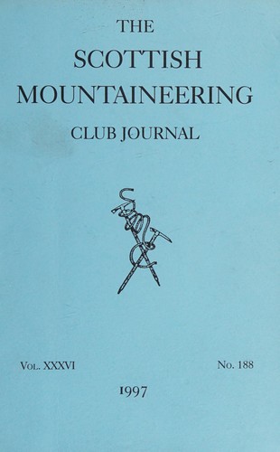 Cover for Scottish Mountaineering Club Journal