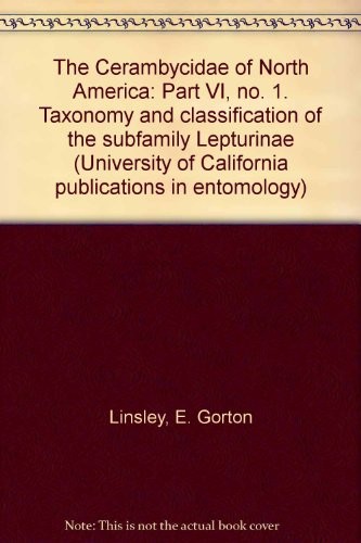 Cover for The Cerambycidae of North America