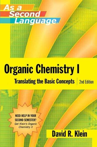 Cover for Organic Chemistry as a Second Language