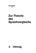 Cover for Zur Theorie des Sprachvergleichs.