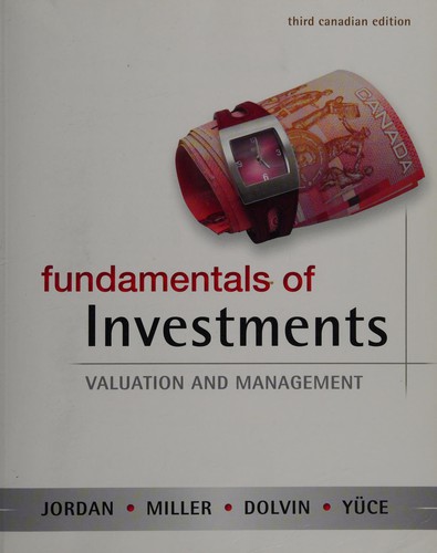 Cover for Fundamentals of investments