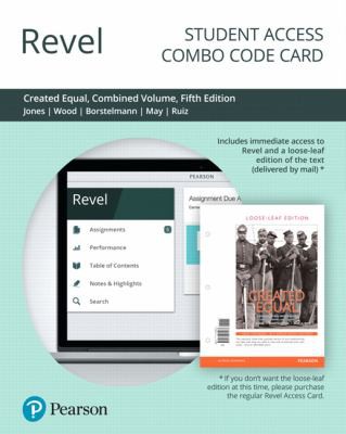 Cover for Revel for Created Equal