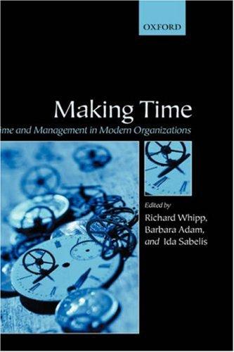 Cover for Making Time