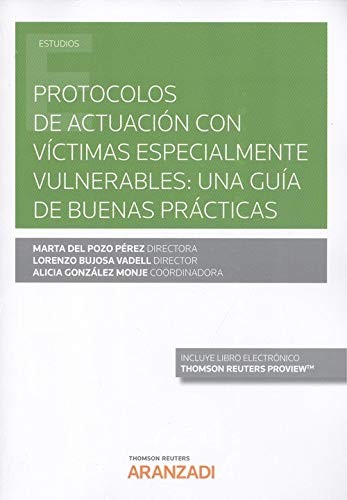 Cover for Protocolos de actuación con víctimas especialmente vulnerables