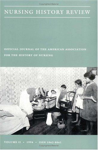 Cover for Nursing History Review