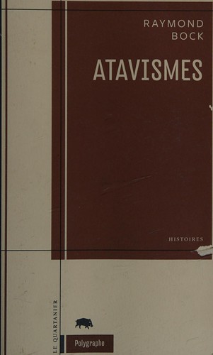 Cover for Atavismes