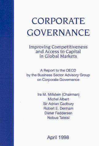 Cover for Corporate Governance