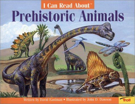 Cover for I can read about prehistoric animals