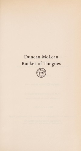 Cover for Bucket of tongues