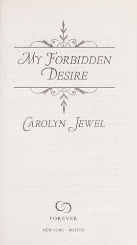 Cover for My forbidden desire