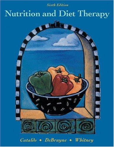 Cover for Nutrition and diet therapy