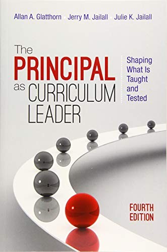 Cover for The Principal as Curriculum Leader