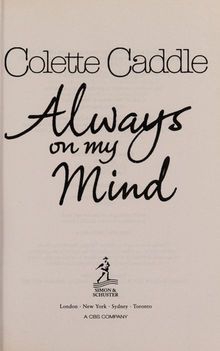 Cover for Always on my mind