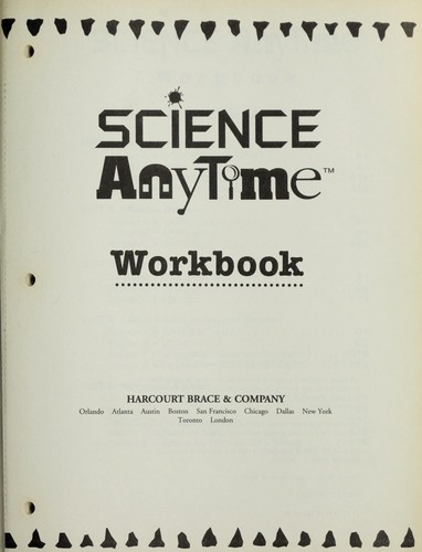Cover for Science anytime