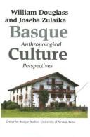 Cover for Basque Culture