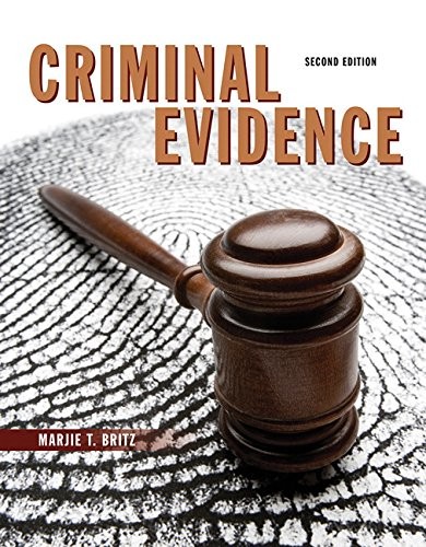 Cover for Criminal Evidence