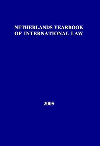 Cover for Netherlands Yearbook of International Law