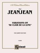 Cover for Variations on Au Clair De La Lune (Kalmus Edition)