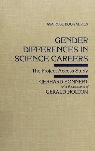 Cover for Gender differences in science careers
