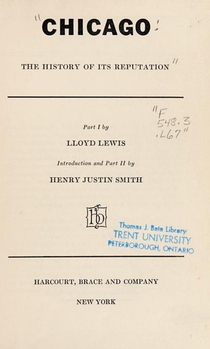 Cover for Chicago