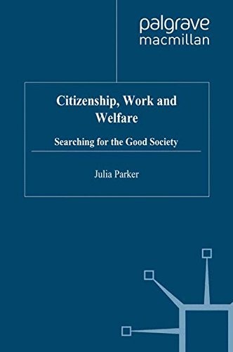 Cover for Citizenship, Work and Welfare