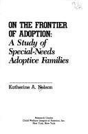 Cover for On the frontier of adoption