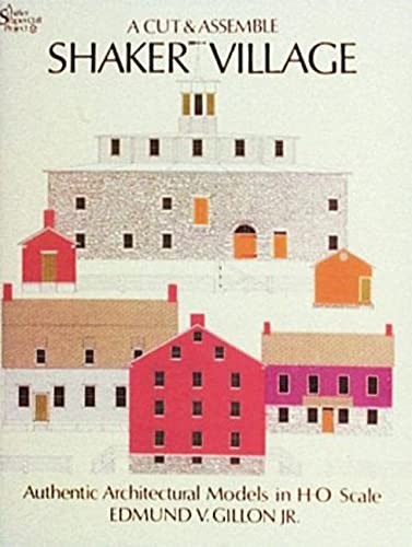 Cover for A cut & assemble Shaker village