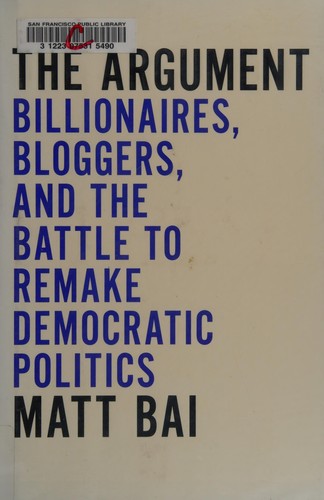 Cover for The argument