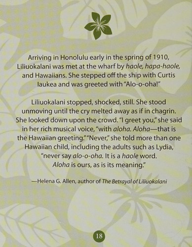 Cover for The book of aloha